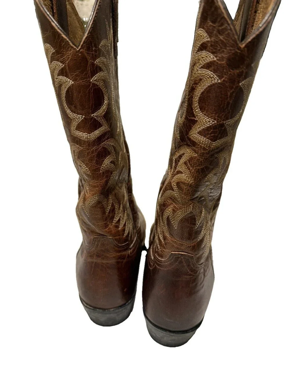 Ariat Heritage R Toe Mens Cowboy Boots Size 7 D Brown Leather | Style 10010289